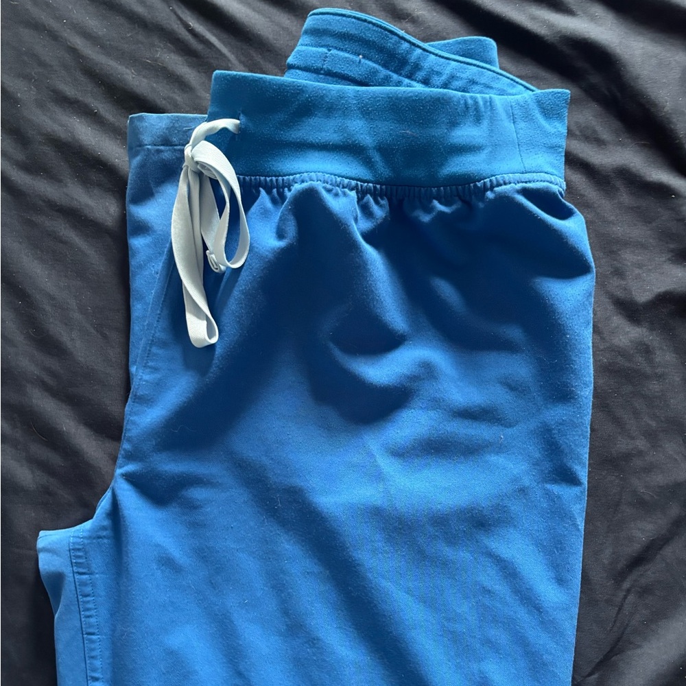 Figs Livingston Scrub Pants - Royal Blue - Medium